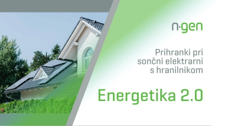 Prihranki pri sončni elektrarni s hranilnikom