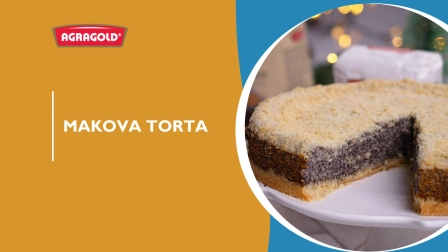 Za sočno in slastno slovo od starega leta: makova torta